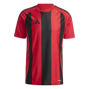 Męska Koszulka z krótkim rękawem ADIDAS STRIPED 24 JSY IW4556 – Czerwony - Piłka nożna - miniaturka - grafika 1