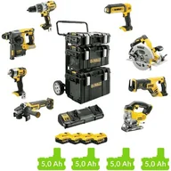 Zestawy elektronarzędzi - DeWALT Akumulatorowy zestaw Combo Pack Set 8 narzędzi - miniaturka - grafika 1