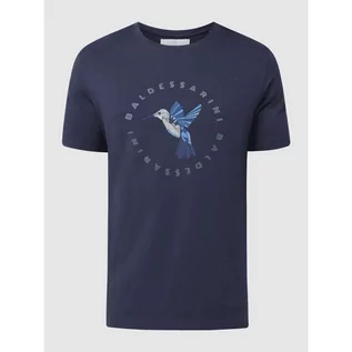 Koszulki męskie - T-shirt z nadrukiem - Baldessarini - grafika 1