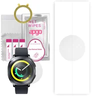 Akcesoria do smartwatchy - 1x Folia hydrożelowa do Samsung Gear Sport - apgo Smartwatch Hydrogel Protection Ochrona na ekran smartwatcha - miniaturka - grafika 1