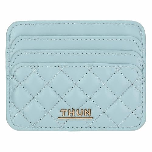THUN Etui na karty, jasnoniebieski, sztuczna skóra, kolekcja 