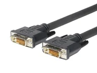 Kable komputerowe i do monitorów - Vivolink 2m DVI-D m/m kabel DVI Czarny - miniaturka - grafika 1