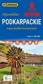 Obcojęzyczne przewodniki, mapy i atlasy - Mapa atrakcji turystycznych Podkarpackie - książka - miniaturka - grafika 1