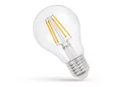 Żarówki LED - Żarówka GLS E-27, 6W, 230V INLUMI przezroczysty/ciepły biały, 6x10,5, szkło/metal - miniaturka - grafika 1