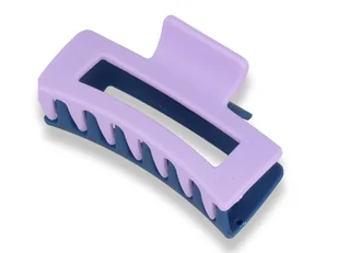 Orientana, Klamra spinka do włosów dwukolorowa fioletowo-granatowa - Ozdoby do włosów - miniaturka - grafika 1