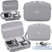 Akcesoria do drona - BRDRC FUTERAŁ HARD CASE ETUI POKROWIEC DO DJI MINI 4 PRO - NA 4 AKUMULATORY - RC 2 / RC-N2 - miniaturka - grafika 1