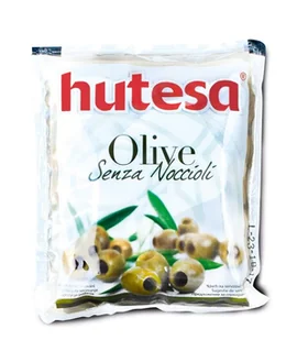 MK Hutesa Oliwki zielone bez pestek folia 180 g - Pasztet i przetwory mięsne - miniaturka - grafika 1