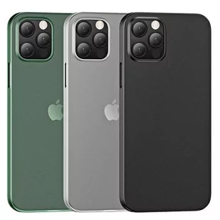 USAMS Etui Gentle iPhone 12 Pro Max 6,7" biały/transparent white IP12PMQR02 (US-BH610) - Etui i futerały do telefonów - miniaturka - grafika 1