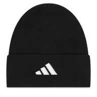 Czapki męskie - Czapka adidas New Logo Beanie JM0428 Czarny - miniaturka - grafika 1