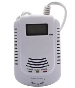 Czujnik czadu i gazu detektor tlenku WĘGLA CO JKD808COM - Alarmy - miniaturka - grafika 1