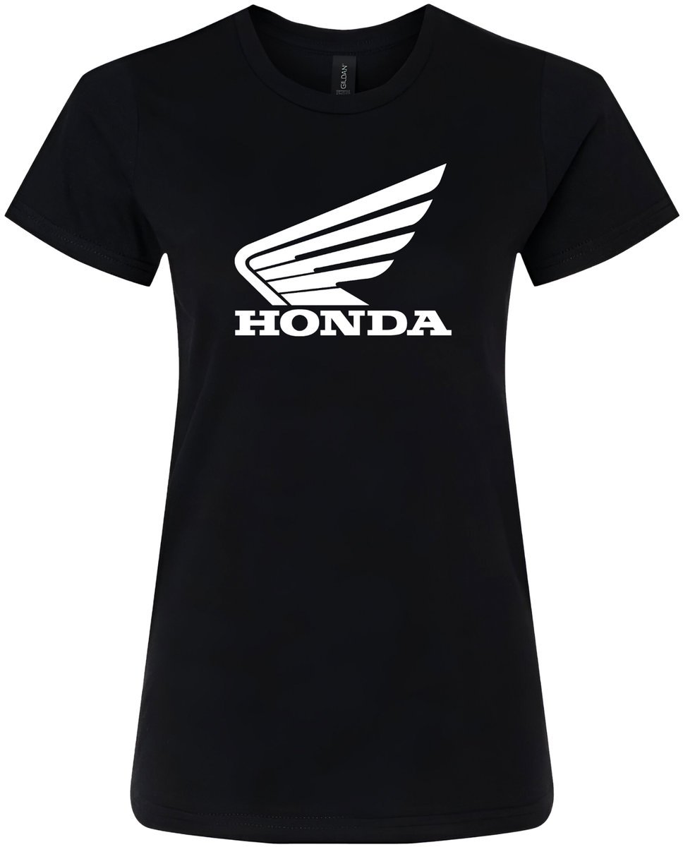 KOSZULKA DAMSKA NADRUK MOTOCYKLOWA HONDA PREZENT PREMIUM S