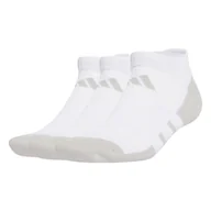Skarpetki męskie - Skarpety do kostki ADIDAS ESS CC LOW 3P JD9573 – Biały - miniaturka - grafika 1