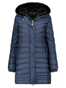 Geographical Norway Płaszcz pikowany "Biensur" w kolorze granatowym - Kurtki damskie - miniaturka - grafika 1