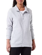 Bluzy damskie - 4F Damska bluza, Cold Light Grey Melange, S - miniaturka - grafika 1