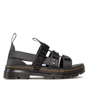 Sandały męskie - Sandały Dr. Martens Pearson 26473001 Czarny - miniaturka - grafika 1