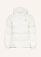 Moda i Uroda OUTLET - Tommy Hilfiger Kurtka Puchowa weiss - miniaturka - grafika 1