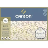 Podobrazia, bloki, papiery - Blok Do Akwareli 25X36 300G 20K Canson Cold Pressed Aquarelle - miniaturka - grafika 1