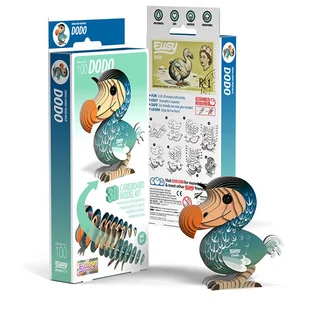 Ptak Dodo Eugy. Eko Układanka 3D. - Układanki dla dzieci - miniaturka - grafika 1