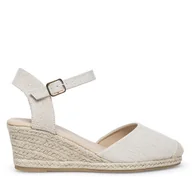 Espadryle damskie - Espadryle Jenny Fairy WYL2610-2 Beżowy - miniaturka - grafika 1