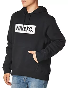 NIKE Nike Męska bluza z kapturem M Nk Fc Essntl Flc Hoodie Po Sport Trousers czarny czarny M CT2011 010 - Bluzy męskie - miniaturka - grafika 1