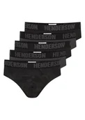 Majtki męskie - Slipy Soul Henderson 5-pak czarny, grafitowy M - miniaturka - grafika 1