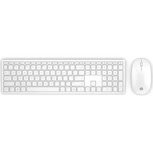 HP Wireless Keyboard and Mouse 800 biały (4CF00AA) - Zestawy myszka + klawiatura - miniaturka - grafika 1