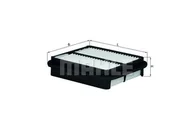 Filtry powietrza - Filtr powietrza Mahle LX 862 - miniaturka - grafika 1