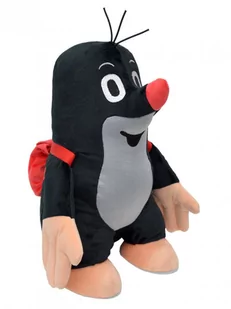 MU Brno, Maskotka pluszowa Krecik z plecakiem, 37 cm - Maskotki i pluszaki - miniaturka - grafika 1