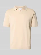 Koszulki męskie - Koszulka polo z dekoltem w serek model ‘MATTIS’ - miniaturka - grafika 1