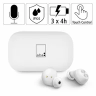Słuchawki - HAMA Słuchawki Bluetooth True Wireless In-Ear White - miniaturka - grafika 1
