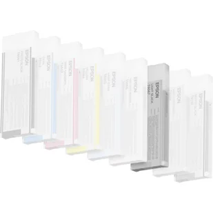 Epson Tintenpatrone light schwarz T 606 220 ml T 6067 - Dodatki do drukarek i skanerów - miniaturka - grafika 1