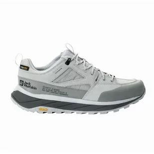 Buty męskie hikingowe Jack Wolfskin TERRAQUEST TEXAPORE LOW M pebble - 43 - Buty trekkingowe męskie - miniaturka - grafika 1