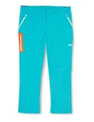 Spodnie damskie - Jack Wolfskin Spodnie damskie Overland II ciemny cyjan, 23 - miniaturka - grafika 1