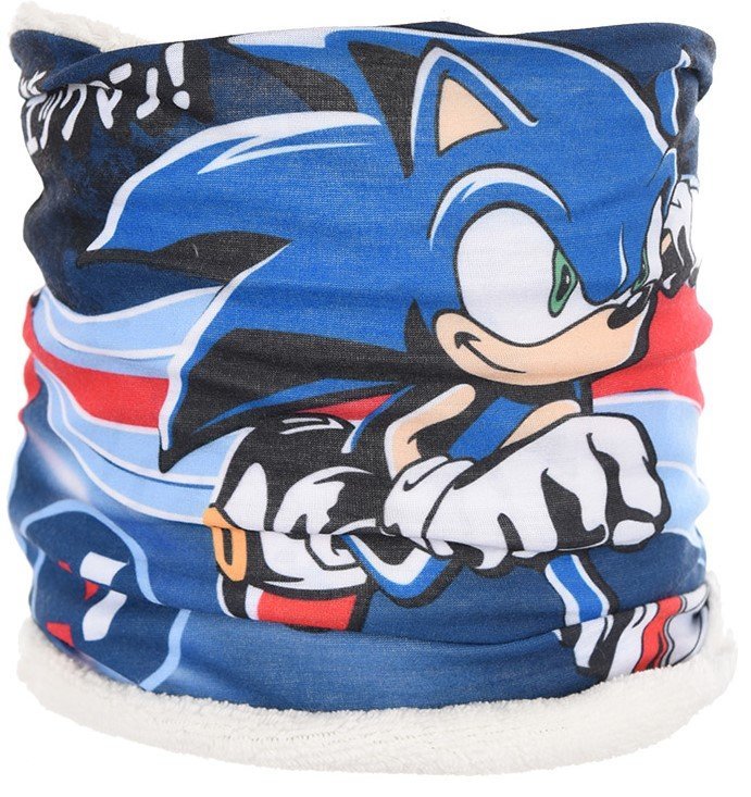Komin wielofunkcyjny dla chłopców Sonic - rozmiar uniwersalny