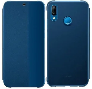 Huawei Etui z Klapką do P20 lite granatowy (51992314) - Etui i futerały do telefonów - miniaturka - grafika 2