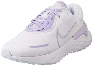 Trampki damskie - Nike W Renew Run 4, Trampki Damskie, White Purple Agate Blue Tint, 39 EU - grafika 1