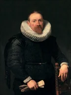 Plakaty - Portrait of a Man, Anthony van Dyck - plakat Wymiar do wyboru: 40x50 cm - miniaturka - grafika 1