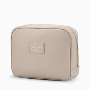 Kosmetyczka Damska Podróżna Duża Pojemna Zamek PUCCINI Beżowa QML008-2A - Kosmetyczki, organizery i kuferki Kosmetyczka Damska Podróżna Duża Pojemna Zamek PUCCINI Beżowa QML008-2A - Kosmetyczki, organizery i kuferki - miniaturka - grafika 1