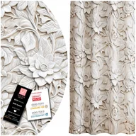 Zasłony - ZASŁONA GOTOWA NA ŻABKI ZASŁONY NA TAŚMIE 140x250 SKRÓCENIE W CENIE! SOOVI - miniaturka - grafika 1