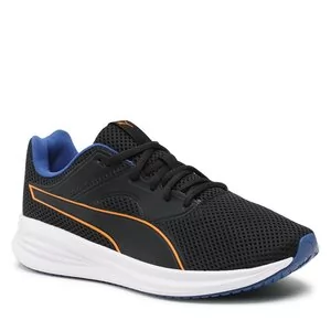 Sneakersy Puma Transport Block Jr 389699 01 Puma Black/Rickie Orange - Sneakersy damskie - miniaturka - grafika 1