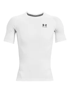 Under Armour Koszulka funkcyjna w kolorze białym - Koszulki sportowe męskie - miniaturka - grafika 1