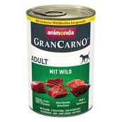 Mokra karma dla psów - animonda GranCarno Original Adult Dziczyzna 6x400 g - miniaturka - grafika 1