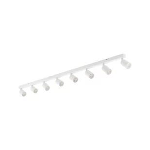 Biała listwa sufitowa z 8 reflektorami TK 6879 z serii TOP - Lampy sufitowe - miniaturka - grafika 1
