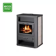 Piece wolnostojące - Piec piecyk kominek na drewno z płaszczem wodnym 14,1kW - spełnia anty-smogowy EkoProjekt 48280247 - miniaturka - grafika 1