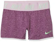 Spodenki damskie - Nike Unisex Kids G Nk Dry krótkie szorty trofeum Bordeaux/Mszyca zielony L - miniaturka - grafika 1