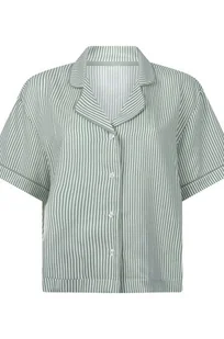 Hunkemöller Tkana bluza z krótkim rękawem Zielony - Biustonosze - miniaturka - grafika 1