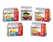 Kawa w kapsułkach i saszetkach - Zestaw 5x Kapsułki do Tassimo Morning Caffe i Crema XL 100 kapsułek - miniaturka - grafika 1