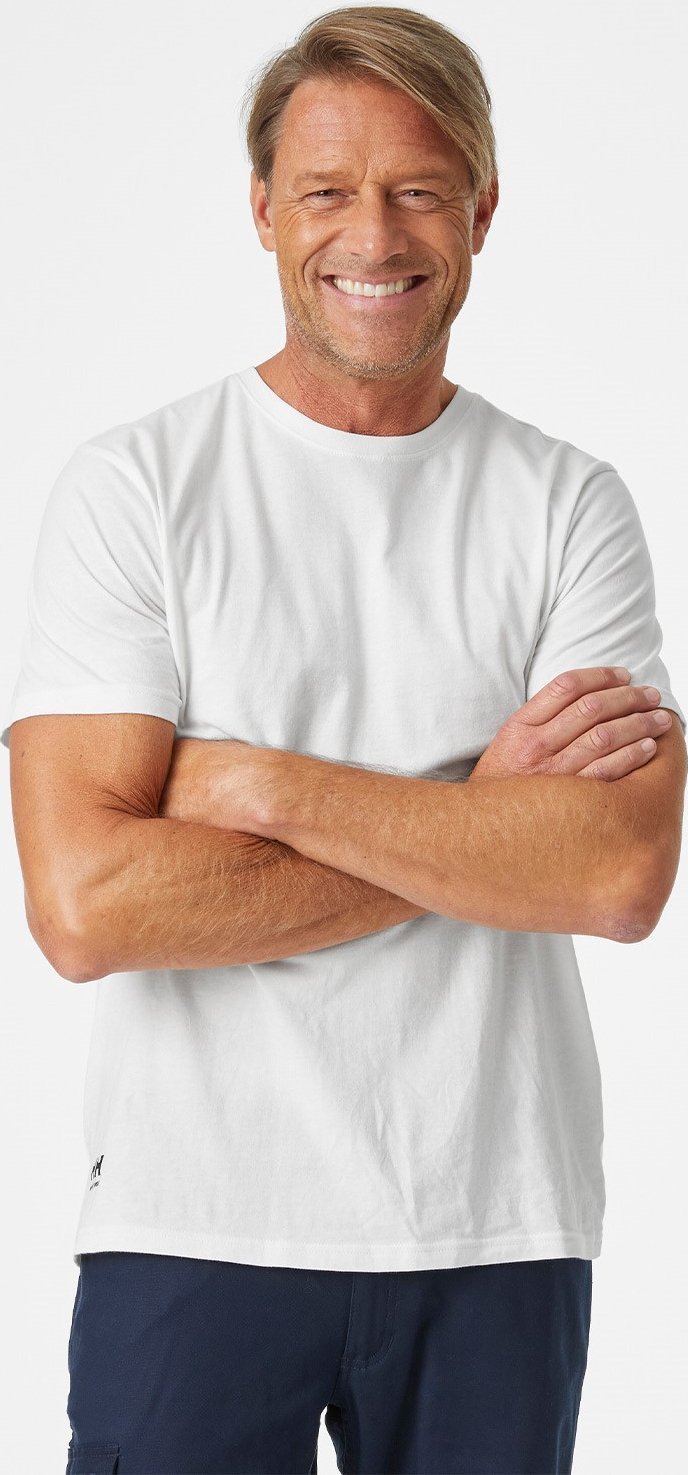 Helly Hansen T-shirt HELLY HANSEN Manchester T-Shirt, white 2XL