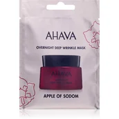 Maseczki do twarzy - Ahava Apple Of Sodom Overnight Deep Wrinkle Mask maseczka do twarzy 6 ml - miniaturka - grafika 1