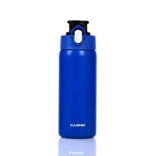 Casno Butelka termiczna Casno KXN-6065 450 ml granatowa KXN-6065B - Shakery i bidony sportowe - miniaturka - grafika 1